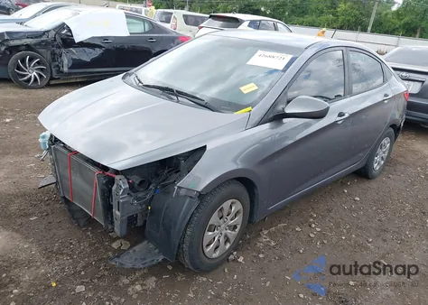 2015 Hyundai Accent Gls z USA, uszkodzony, nr VIN KMHCT4AE4FU834422
